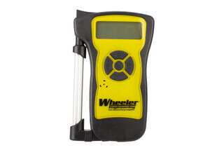 Wheeler Professional Digital Trigger Gauge has an over-molded design with soft touch buttons